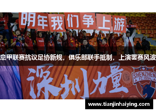 意甲联赛抗议足协新规，俱乐部联手抵制，上演罢赛风波